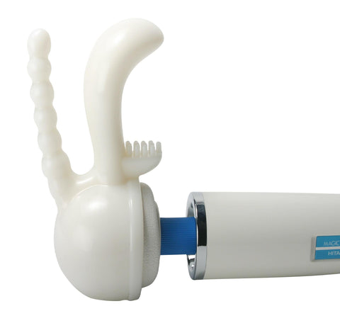 Wand Essentials 3Teez Wand Attachment- White