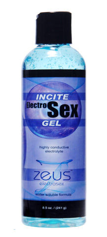 Zeus Incite Electrosex Gel - 8.5 oz