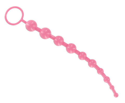 Long Anal Beads - Pink