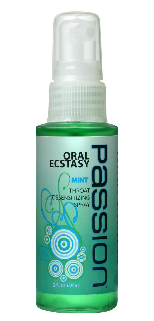 Passion Oral Ecstasy Throat Desensitizing Spray - 2 oz