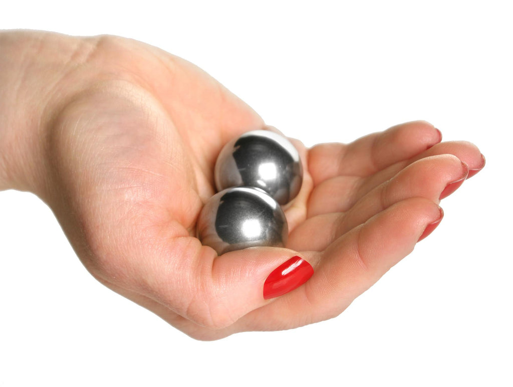 Large Stainless Steel Benwa Balls - 1 Inch