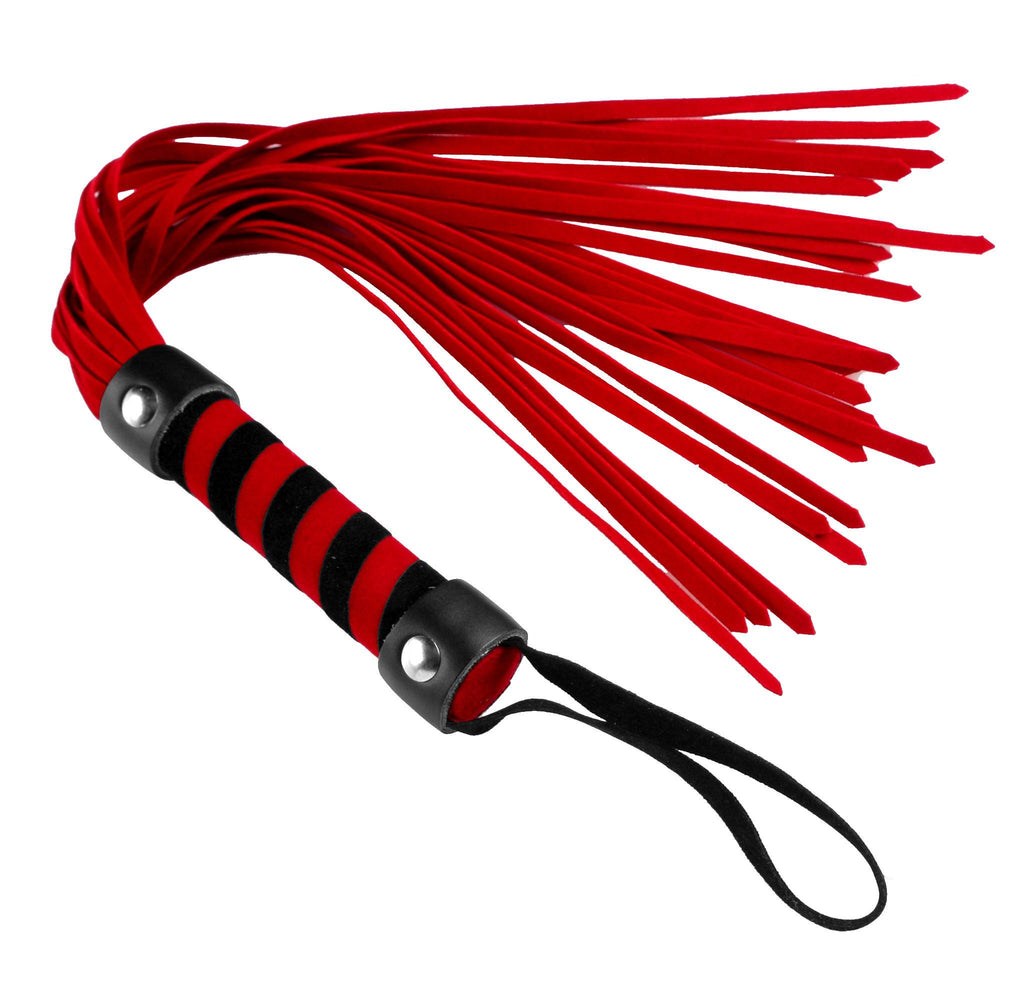 Short Suede Flogger - Black