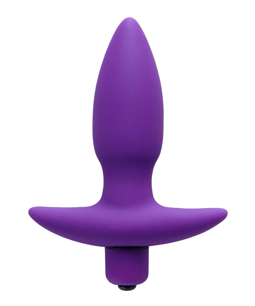 Aria Vibrating Silicone Anal Plug- Small