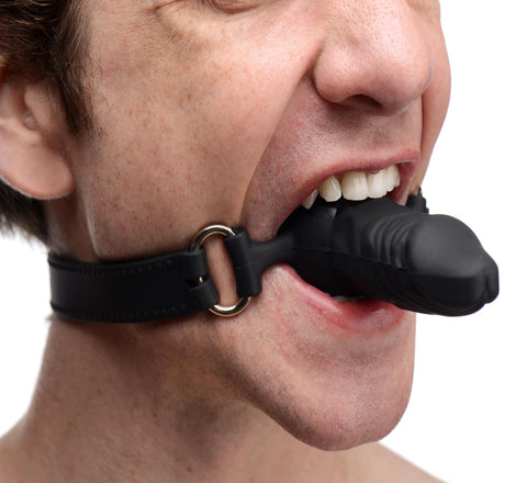 Suppressor Silicone Face Banger Gag