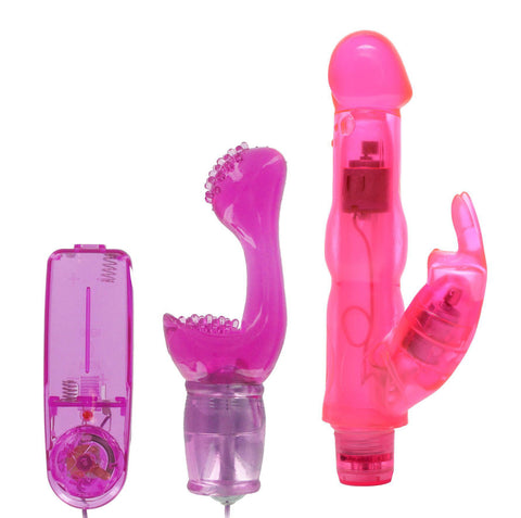 Light Up Rabbit with Free Multi-Speed G-Spot Vibe