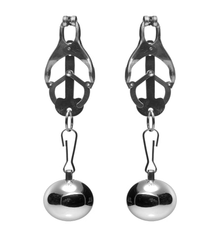 Deviant Monarch Weighted Nipple Clamps