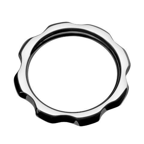 Gear Head Metal Cock Ring- 1.75 inch