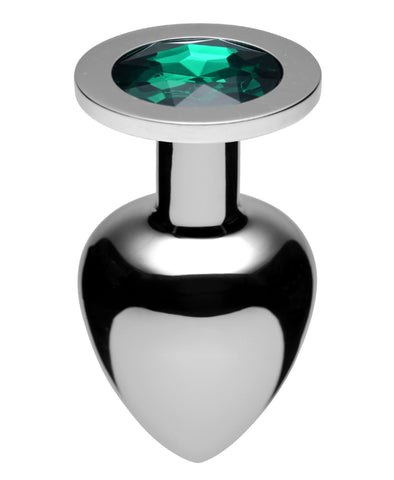 XL Jewel Butt Plug Emerald