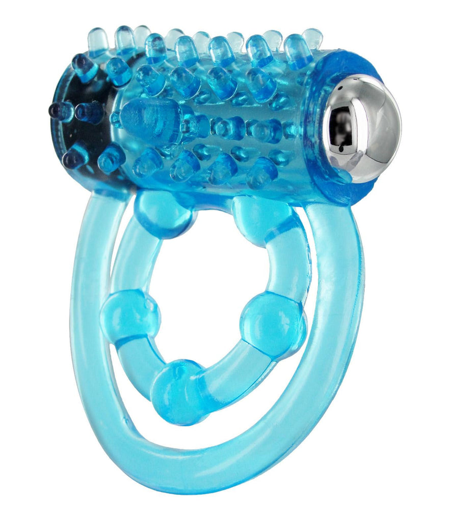 Trinity X Cock Ring- Blue