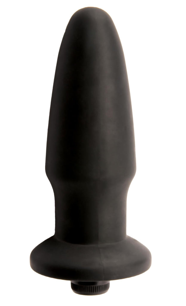 Trinity Silicone Vibrating Butt Plug- Medium