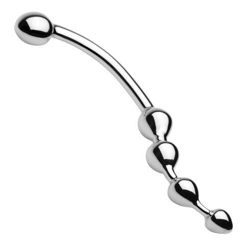 Curved Metal Dildo Wand